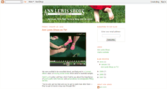 Desktop Screenshot of annlewisshoes.blogspot.com