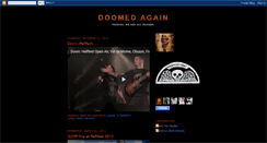 Desktop Screenshot of doomedagain.blogspot.com