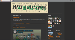 Desktop Screenshot of martinwarszawski.blogspot.com