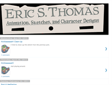 Tablet Screenshot of ericsthomas.blogspot.com