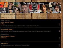 Tablet Screenshot of bucketsofcrazy.blogspot.com
