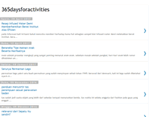 Tablet Screenshot of 365daysforactivities.blogspot.com