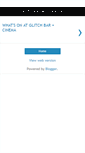 Mobile Screenshot of glitchbar.blogspot.com