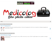 Tablet Screenshot of medicolog.blogspot.com