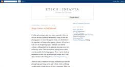 Desktop Screenshot of e-infanta.blogspot.com