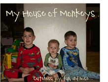 Tablet Screenshot of myhouseofmonkeys.blogspot.com