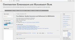 Desktop Screenshot of constructionengineeringandmanagement.blogspot.com