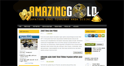 Desktop Screenshot of amazinggold.blogspot.com