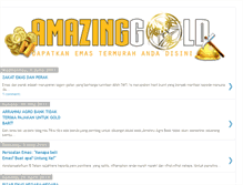 Tablet Screenshot of amazinggold.blogspot.com