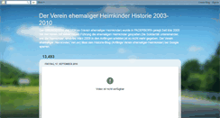 Desktop Screenshot of heimkindervereinvon2003-2010.blogspot.com