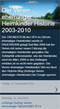 Mobile Screenshot of heimkindervereinvon2003-2010.blogspot.com