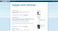 Desktop Screenshot of copperwirestripper.blogspot.com