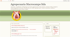 Desktop Screenshot of macrocampo.blogspot.com