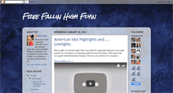 Desktop Screenshot of freefallinhighflyin.blogspot.com
