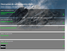 Tablet Screenshot of desvariosdeunatardedeverano.blogspot.com