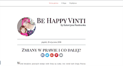 Desktop Screenshot of behappy-vinti.blogspot.com