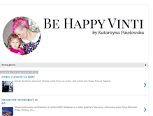 Tablet Screenshot of behappy-vinti.blogspot.com