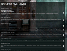 Tablet Screenshot of ing-novoa.blogspot.com