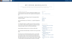 Desktop Screenshot of monologue.blogspot.com