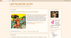 Desktop Screenshot of lesfillesdelilith.blogspot.com