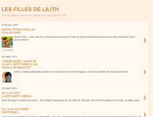 Tablet Screenshot of lesfillesdelilith.blogspot.com