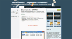 Desktop Screenshot of maestrosdelhack.blogspot.com