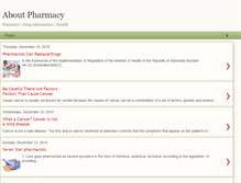 Tablet Screenshot of aboutpharmacy.blogspot.com