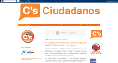 Desktop Screenshot of ciudadanos-cs.blogspot.com