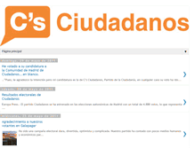 Tablet Screenshot of ciudadanos-cs.blogspot.com