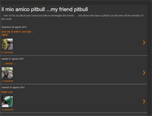 Tablet Screenshot of ilmioamicopitbull.blogspot.com