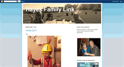 Desktop Screenshot of hayesfamilylink.blogspot.com