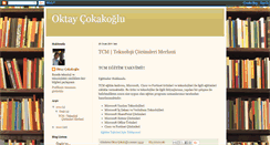 Desktop Screenshot of oktaycokakoglu.blogspot.com