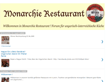 Tablet Screenshot of monarchierestaurant.blogspot.com