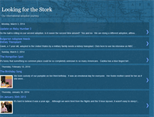 Tablet Screenshot of lookingforthestork.blogspot.com