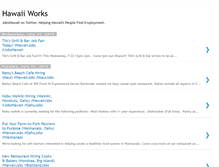 Tablet Screenshot of hawaiiworks.blogspot.com