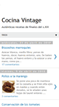 Mobile Screenshot of cocinavintage.blogspot.com