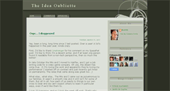 Desktop Screenshot of ideaoubliette.blogspot.com