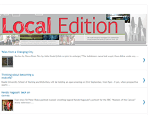 Tablet Screenshot of localedition.blogspot.com