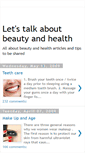 Mobile Screenshot of beauty-healthtips.blogspot.com