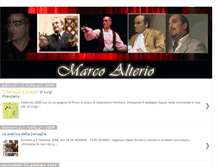 Tablet Screenshot of marcoalterio.blogspot.com