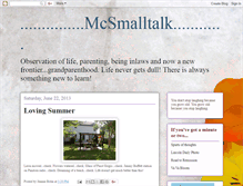 Tablet Screenshot of mcsmalltalk.blogspot.com