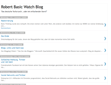 Tablet Screenshot of basicwatchblog.blogspot.com