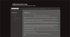Desktop Screenshot of educoncerts.blogspot.com