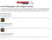 Tablet Screenshot of cave-photography.blogspot.com