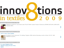 Tablet Screenshot of innovationsintextiles8.blogspot.com