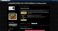 Desktop Screenshot of laboratoriodefantasmas.blogspot.com