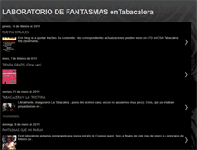 Tablet Screenshot of laboratoriodefantasmas.blogspot.com