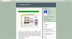 Desktop Screenshot of freetips4you.blogspot.com