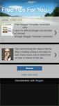 Mobile Screenshot of freetips4you.blogspot.com