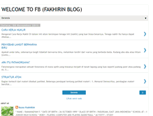 Tablet Screenshot of fakhirin.blogspot.com